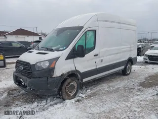 2019 Ford Transit Van with VIN 1FTYR2XM2KKA50550, listed as a IAAI auction lot 41344063 with 122,883 mi miles. Bid and sale history available at carsss.com. Image 16.