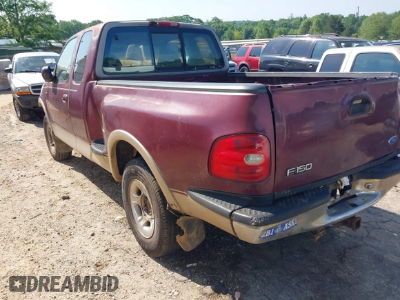 1997 Ford F-150 with VIN 1FTEX08L9VKB68781, listed as a IAAI auction lot 42158314 with 253,555 mi miles and . Bid and sale history available at DreamBid. Image 3.
