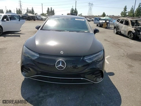 2023 Mercedes-Benz EQE with VIN W1KEG1CBXPF032584, listed as a Copart auction lot 74325314 with 23,495 mi miles and Salvage Title. Bid and sale history available at carsss.com. Image 11.