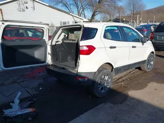 2018 Ford EcoSport S with VIN MAJ6P1SL8JC188579, listed as a IAAI auction lot 41500177 with 99,884 mi miles. Bid and sale history available at carsss.com. Image 4.