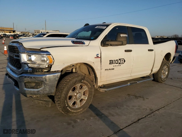 2024 Ram 2500 Big Horn with VIN 3C6UR5DL3RG106158, listed as a Copart auction lot 48494925 with 38,816 mi miles and Salvage Title. Bid and sale history available at carsss.com. Image 1.