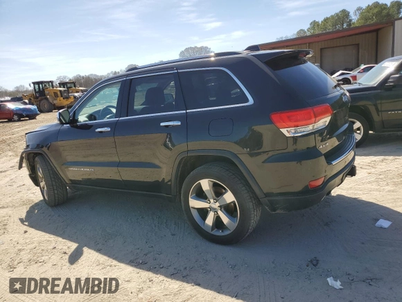 2014 Jeep Grand Cherokee Limited z VIN 1C4RJFBG3EC156735, wystawiony jako Copart lot #49113995 z przebiegiem 121 547 mil mil oraz Szkoda całkowita • Salvage title. Historia ofert i sprzedaży dostępna na DreamBid. Obrazek 2.
