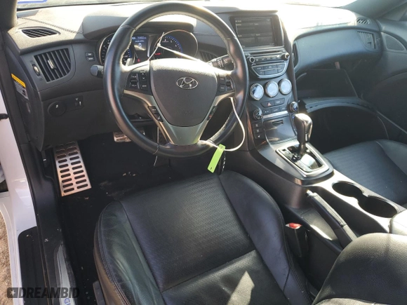 2016 Hyundai Genesis Coupe 3.8L Ultimate with VIN KMHHU6KJ3GU133852, listed as a Copart auction lot 41929395 with 76,825 mi miles and Salvage Title. Bid and sale history available at carsss.com. Image 8.