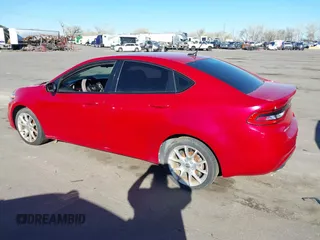 2013 Dodge Dart Rallye with VIN 1C3CDFBHXDD184762, listed as a IAAI auction lot 41895651 with 110,979 mi miles. Bid and sale history available at carsss.com. Image 3.