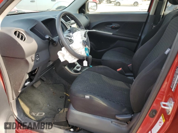 2013 Scion xD with VIN JTKKUPB4XD1036423, listed as a Copart auction lot 59389005 with 75,206 mi miles and Non repairable. Bid and sale history available at DreamBid. Image 7.