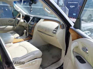 2011 Infiniti QX56 7-passenger with VIN JN8AZ2NF9B9502706, listed as a IAAI auction lot 42229196 with Not Provided miles and . Bid and sale history available at DreamBid. Image 5.