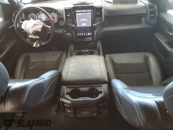 2024 Ram 1500 Big Horn with VIN 1C6SRFFT0RN179540, listed as a Copart auction lot 52899215 with 14,639 mi miles and Salvage title. Bid and sale history available at DreamBid. Image 8.