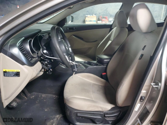 2015 Kia Optima LX with VIN KNAGM4A7XF5539983, listed as a Copart auction lot 88523145 with 126,129 mi miles and Salvage Title. Bid and sale history available at carsss.com. Image 7.