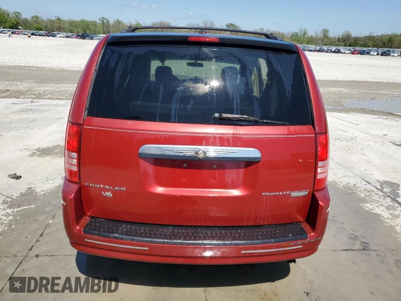 2009 Chrysler Town & Country Touring with VIN 2A8HR54149R525826, listed as a Copart auction lot 53836545 with 223,136 mi miles and Salvage Title. Bid and sale history available at DreamBid. Image 6.