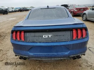 2022 Ford Mustang GT with VIN 1FA6P8CF0N5123558, listed as a Copart auction lot 83417194 with Not Provided miles and Salvage Title. Bid and sale history available at DreamBid. Image 6.