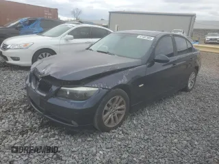 2007 BMW 3 Series 328i with VIN WBAVC53567FZ80372, listed as a Copart auction lot 47407995 with 170,521 mi miles and Salvage Title. Bid and sale history available at carsss.com. Image 1.