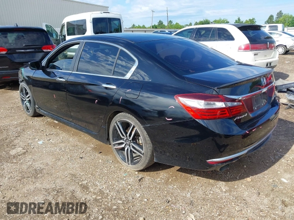 2016 Honda Accord Sport with VIN 1HGCR2F58GA025560, listed as a IAAI auction lot 42230380 with 178,148 mi miles and . Bid and sale history available at DreamBid. Image 3.