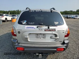 2003 Hyundai Santa Fe GLS with VIN KM8SC73DX3U391108, listed as a Copart auction lot 60356315 with 167,577 mi miles and Salvage title. Bid and sale history available at DreamBid. Image 6.