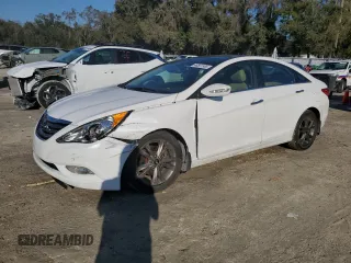 2013 Hyundai Sonata SE z VIN 5NPEC4ACXDH610297, wystawiony jako Copart lot #46581585 z przebiegiem 108 056 mil mil oraz Szkoda całkowita • Salvage title. Historia ofert i sprzedaży dostępna na DreamBid. Obrazek 1.