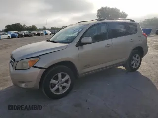 2007 Toyota RAV4 Limited with VIN JTMZK31V276005219, listed as a Copart auction lot 50070105 with 300,439 mi miles and Salvage Title. Bid and sale history available at carsss.com. Image 1.