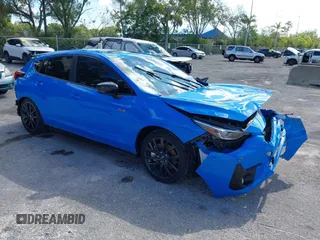 2025 Subaru Impreza RS with VIN JF1GUHJC5S8200800, listed as a IAAI auction lot 42265438 with 3,884 mi miles and . Bid and sale history available at DreamBid. Image 1.