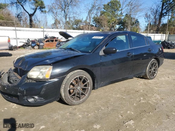 2012 Mitsubishi Galant ES with VIN 4A32B3FF5CE011001, listed as a Copart auction lot 85485924 with 191,890 mi miles and Clean Title. Bid and sale history available at carsss.com. Image 1.