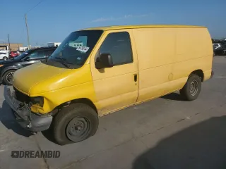 2006 Ford Econoline Cargo with VIN 1FTNE24W96DA21769, listed as a Copart auction lot 64758144 with 601,074 mi miles and Salvage Title. Bid and sale history available at carsss.com. Image 1.