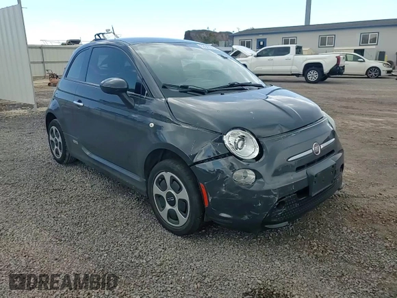 2016 FIAT 500e with VIN 3C3CFFGE0GT193185, listed as a Copart auction lot 53547515 with 31,335 mi miles and Salvage title. Bid and sale history available at DreamBid. Image 13.