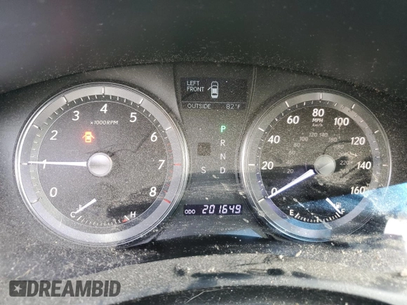 2011 Lexus ES 330 with VIN JTHBK1EG5B2445676, listed as a Copart auction lot 55038925 with 201,649 mi miles and Salvage Title. Bid and sale history available at DreamBid. Image 9.