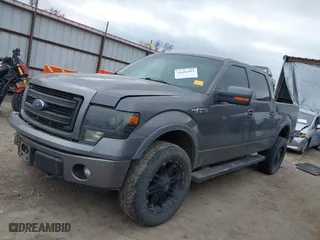 2013 Ford F-150 XL with VIN 1FTFW1EFXDKF59268, listed as a IAAI auction lot 41683951 with 153,454 mi miles. Bid and sale history available at carsss.com. Image 17.