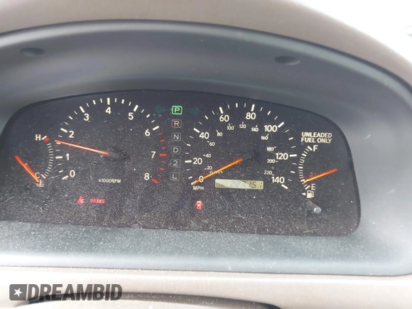 2000 Lexus ES 300 с VIN JT8BF28G4Y0268421, выставлен на аукционе IAAI как лот 42177441 с пробегом 227 151 миль миль и . История ставок и продаж доступна на DreamBid. Изображение 7.