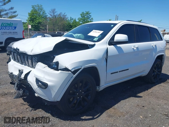 2021 Jeep Grand Cherokee Laredo X with VIN 1C4RJFAG6MC759825, listed as a IAAI auction lot 42281301 with 47,417 mi miles and . Bid and sale history available at DreamBid. Image 2.