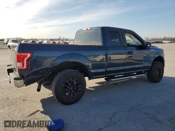 2016 Ford F-150 XL with VIN 1FTEX1CP8GFA96743, listed as a Copart auction lot 50309085 with 122,835 mi miles and Salvage Title. Bid and sale history available at carsss.com. Image 3.