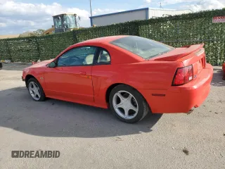 2000 Ford Mustang GT with VIN 1FAFP42X2YF313976, listed as a Copart auction lot 46873555 with 104,218 mi miles and Non Repairable. Bid and sale history available at carsss.com. Image 2.