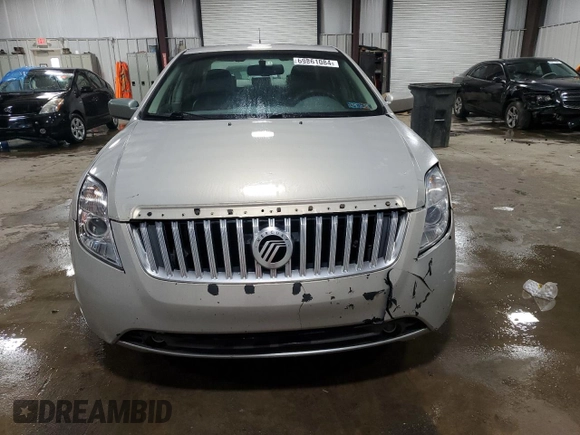 2010 Mercury Milan Premier with VIN 3MEHM0JA1AR631497, listed as a Copart auction lot 69861084 with 163,326 mi miles and Salvage Title. Bid and sale history available at carsss.com. Image 5.