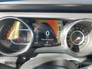 2023 Jeep Gladiator Mojave with VIN 1C6JJTEG7PL580727, listed as a Copart auction lot 48030215 with 12,707 mi miles and Salvage title. Bid and sale history available at DreamBid. Image 9.