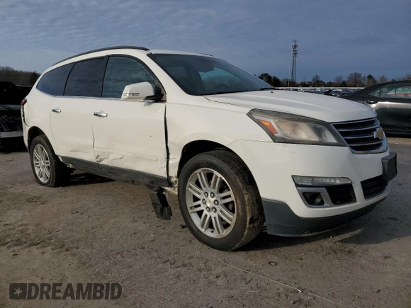 2013 Chevrolet Traverse LT with VIN 1GNKVGKD9DJ167502, listed as a Copart auction lot 43309165 with 163,759 mi miles and Salvage Title. Bid and sale history available at DreamBid. Image 4.