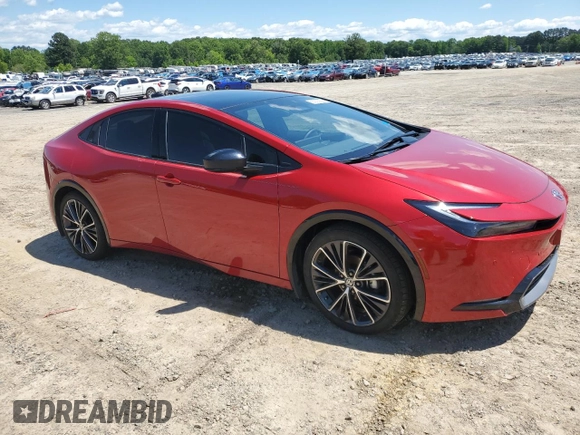 2024 Toyota Prius LE z VIN JTDACAAU1R3016920, wystawiony jako Copart lot #55333035 z przebiegiem 14 490 mil mil oraz Czysty tytuł • Clean title. Historia ofert i sprzedaży dostępna na DreamBid. Obrazek 4.