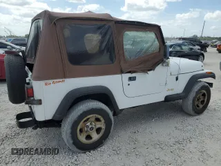 1995 Jeep Wrangler S z VIN 1J4FY19PXSP283293, wystawiony jako Copart lot #55553965 z przebiegiem 178 576 mil mil oraz Czysty tytuł • Clean title. Historia ofert i sprzedaży dostępna na DreamBid. Obrazek 3.