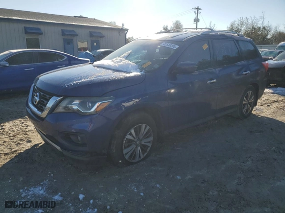 2017 Nissan Pathfinder SV with VIN 5N1DR2MN3HC631954, listed as a Copart auction lot 42549205 with 0 mi miles and Clean Title. Bid and sale history available at carsss.com. Image 1.
