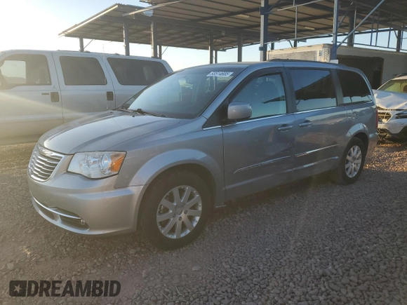 2015 Chrysler Town & Country Touring with VIN 2C4RC1BG6FR695842, listed as a Copart auction lot 53514685 with 136,655 mi miles and Salvage Title. Bid and sale history available at DreamBid. Image 1.
