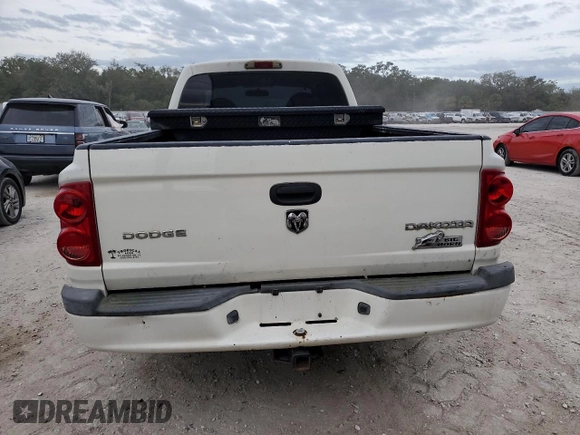 2009 Dodge Dakota with VIN 1D3HE32K69S747955, listed as a Copart auction lot 81483314 with 184,285 mi miles and Clean title. Bid and sale history available at DreamBid. Image 6.