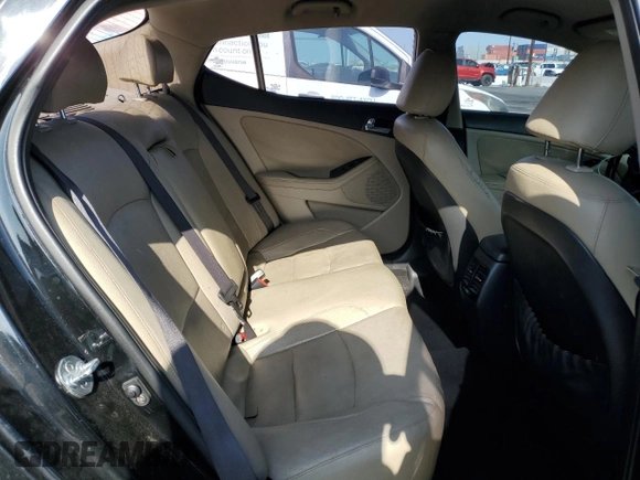 2014 Kia Optima EX with VIN KNAGN4AD8E5072757, listed as a Copart auction lot 61809595 with 174,357 mi miles and Salvage title. Bid and sale history available at DreamBid. Image 10.