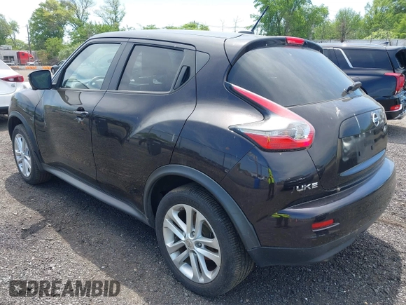 2015 Nissan Juke SV with VIN JN8AF5MVXFT550503, listed as a IAAI auction lot 42245020 with 112,957 mi miles and . Bid and sale history available at DreamBid. Image 3.