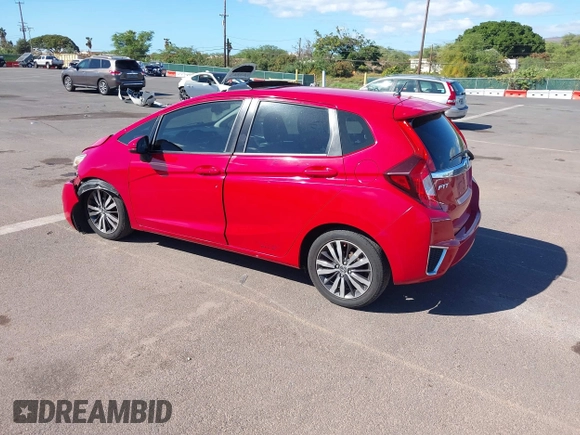 2015 Honda Fit EX-L z VIN 3HGGK5H84FM761279, wystawiony jako IAAI lot #40911141 z przebiegiem 82 217 mil mil oraz . Historia ofert i sprzedaży dostępna na DreamBid. Obrazek 3.