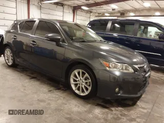 2011 Lexus CT 200h with VIN JTHKD5BH3B2037918, listed as a IAAI auction lot 42044592 with 157,114 mi miles and . Bid and sale history available at DreamBid. Image 1.