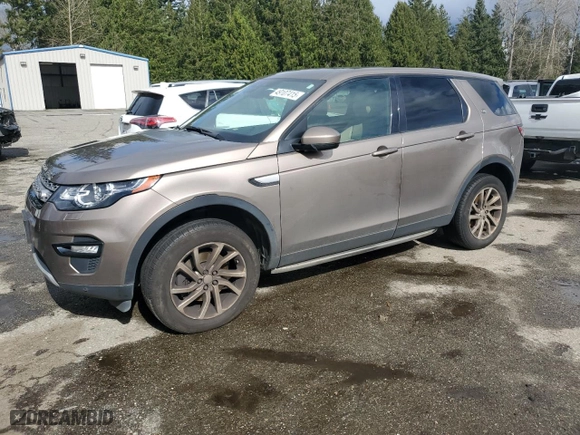 2016 Land Rover Discovery Sport HSE with VIN SALCR2BG8GH546798, listed as a Copart auction lot 49107415 with 137,509 mi miles and Clean Title. Bid and sale history available at carsss.com. Image 1.