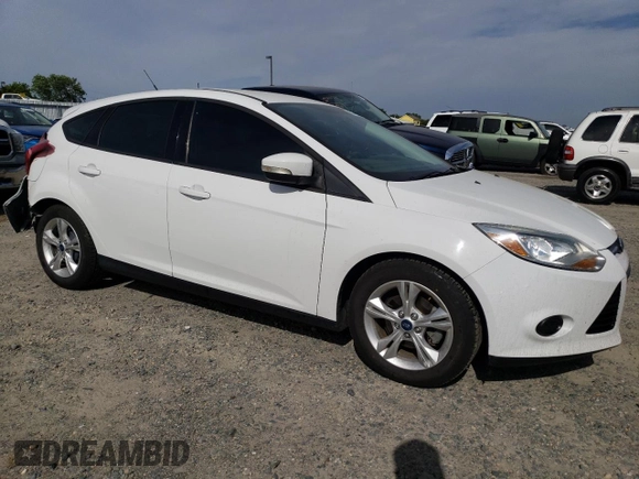 2013 Ford Focus SE with VIN 1FADP3K25DL117032, listed as a Copart auction lot 53488465 with 76,288 mi miles and Salvage Title. Bid and sale history available at carsss.com. Image 4.