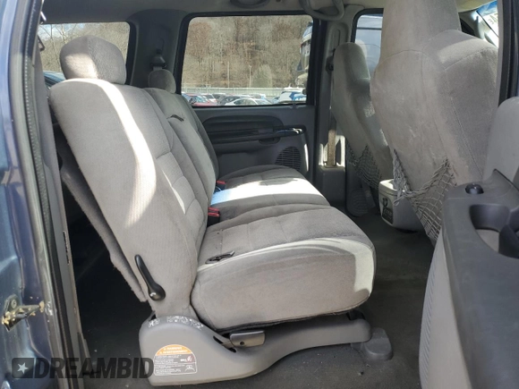 2003 Ford Excursion XLT with VIN 1FMNU41S73EB25176, listed as a Copart auction lot 79601554 with 326,945 mi miles and Salvage Title. Bid and sale history available at DreamBid. Image 11.