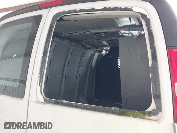 2021 Chevrolet Express Cargo with VIN 1GCWGAFP1M1234342, listed as a IAAI auction lot 42112125 with 118,410 mi miles and . Bid and sale history available at DreamBid. Image 6.