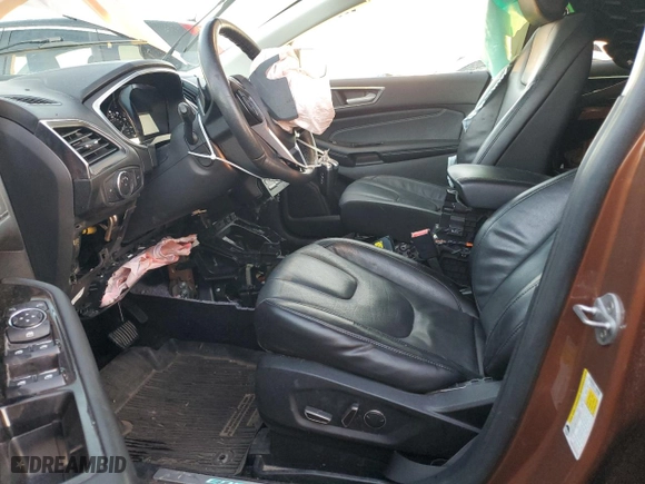 2017 Ford Edge Titanium with VIN 2FMPK4K80HBC64750, listed as a Copart auction lot 79048744 with 109,752 mi miles and Non Repairable. Bid and sale history available at carsss.com. Image 7.
