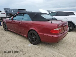 2002 Mercedes-Benz CLK 320/430 with VIN WDBLK70G72T115840, listed as a Copart auction lot 74394904 with Not Provided miles and Non Repairable. Bid and sale history available at carsss.com. Image 2.