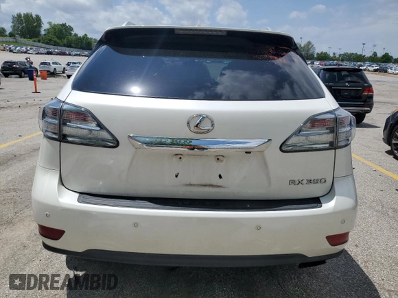 2012 Lexus RX 350 с VIN 2T2BK1BA0CC144555, выставлен на аукционе Copart как лот 57557815 с пробегом 165 195 миль миль и Списание • Salvage title. История ставок и продаж доступна на DreamBid. Изображение 6.