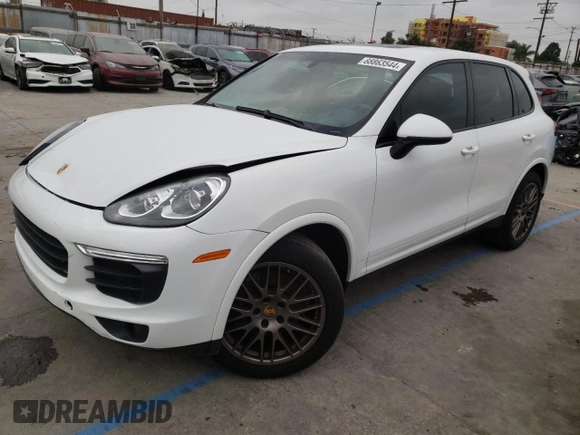 2017 Porsche Cayenne with VIN WP1AA2A24HKA81225, listed as a Copart auction lot 68863544 with 80,828 mi miles and Salvage title. Bid and sale history available at DreamBid. Image 1.