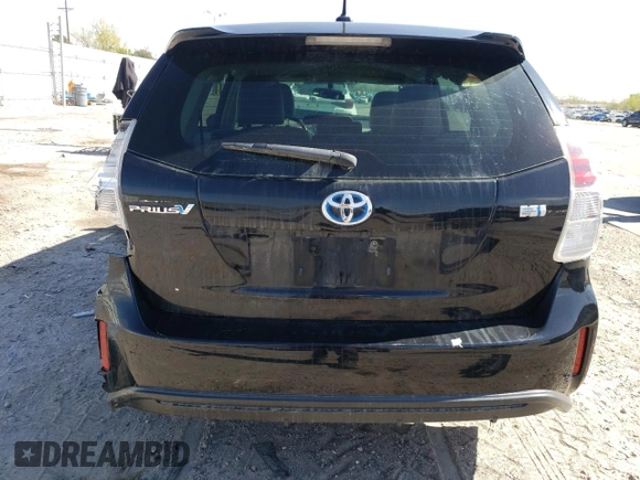 2017 Toyota Prius v Two with VIN JTDZN3EU0HJ055723, listed as a Copart auction lot 54889975 with 232,872 mi miles and Clean Title. Bid and sale history available at carsss.com. Image 6.